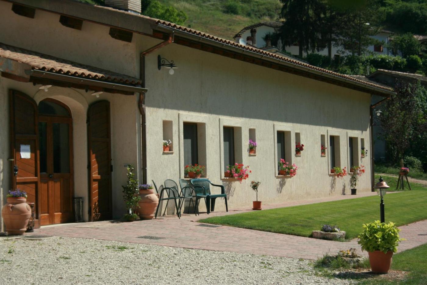 Azienda Agrituristica La Valle Del Sambuco Norcia Buitenkant foto